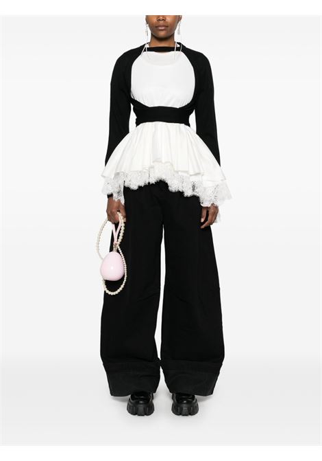 Black Puddle jeans Simone rocha - women SIMONE ROCHA | 4133B1239BLKJT